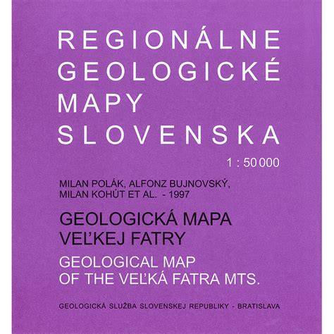 Mapa trás a najvyššie vrchy Veľkej Fatry