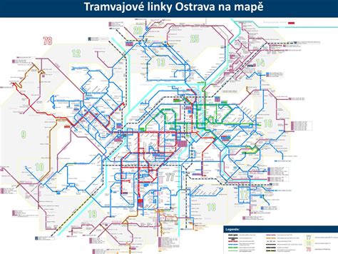 mapa dopravy Žilina Ostrava