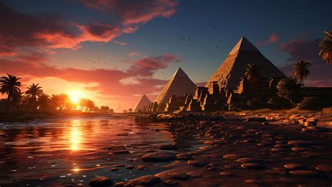 obrázok staroveké pyramídy a pamiatky