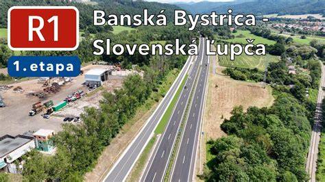 Trasa Banská Bystrica - Lučenec s vyznačenimi mestami