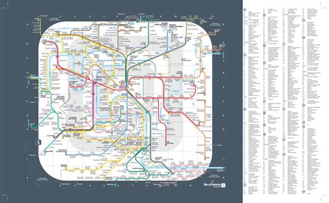 mapa letísk Paríž a infraštruktúra dopravy
