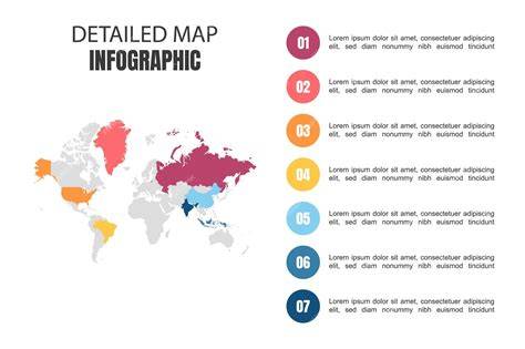 infografika austrálskeho kontinentu (mapa)