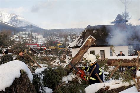 archívne fotografie kalamity v Tatrach 2004