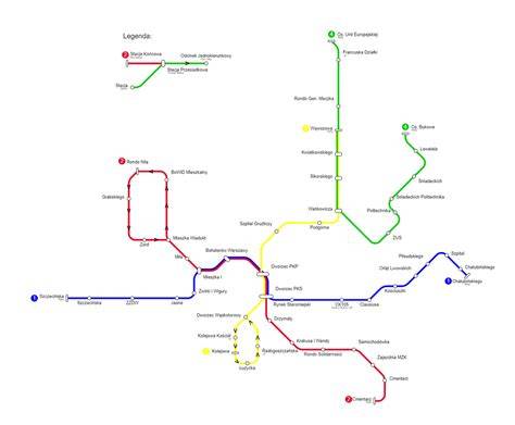 mapa hlavného úseku trolejbusu 1