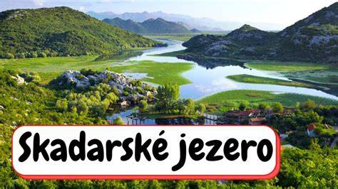 Skadarské jazero s ostrovmi