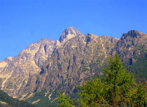 turistické zobrazenie Lomnického štítu a okolia