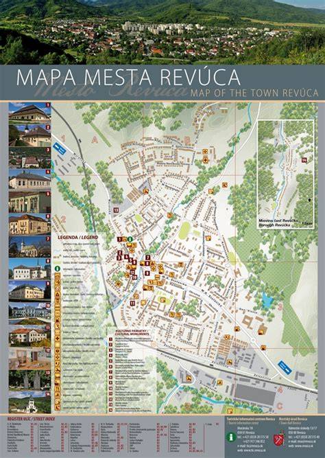 Mapa historických kúpeľov Gemera a Revúcej