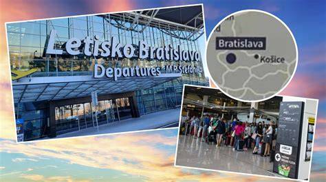Mapa trasy Bratislava - Lviv a okolité mestá