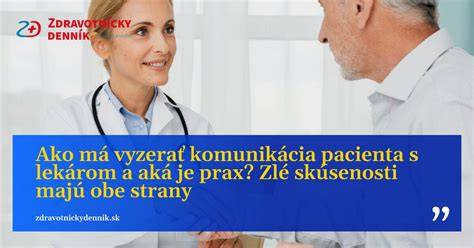 skúsenosti pacienta s personálom