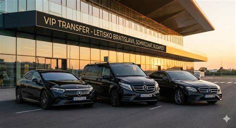 lukratívny luxusný transfer Mercedes EQV na Schwechat