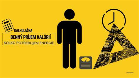 diagram energie a kalórií pri túre (infografika)