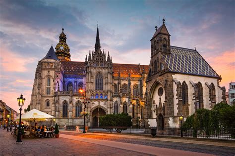 Kosice - centrum, pamiatky a parky