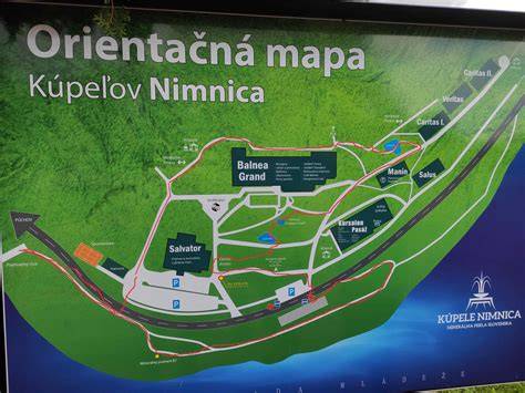 kúpele Nimnica mapa oblasti