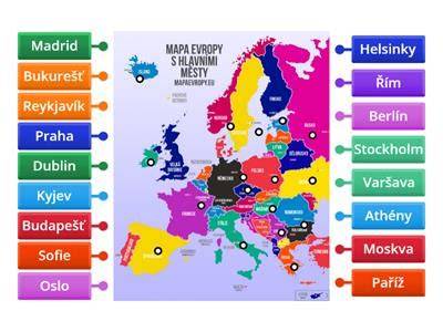 slovinské pobřeží mapa a hlavní města