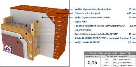 informačné schéma zateplenia fasády