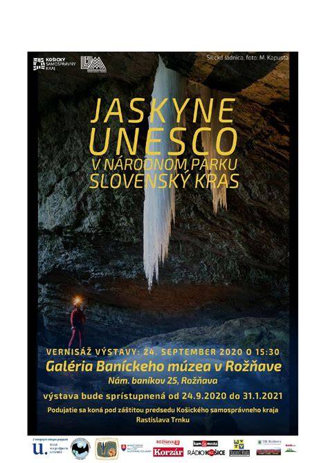 UNESCO jaskyne Slovenský kras