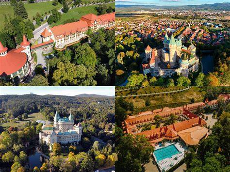 infografika: Bojnický zámok, ZOO, kúpele a okolie