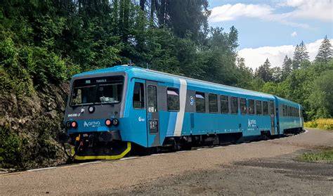 vlaky ARRIVA radu 845 na trati Trenčín - Praha