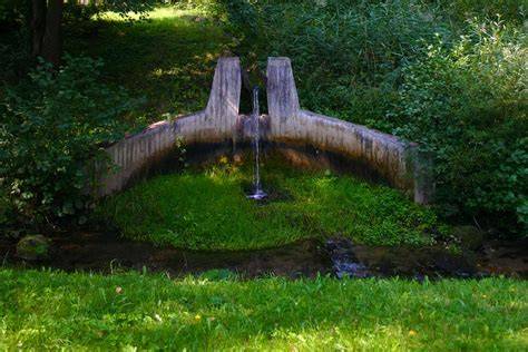 Luhačovice kúpeľný park a pramene