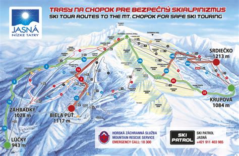 historický pohľad na Chopok a trasy