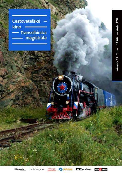 krajina na trase Transsibírskej magistrály