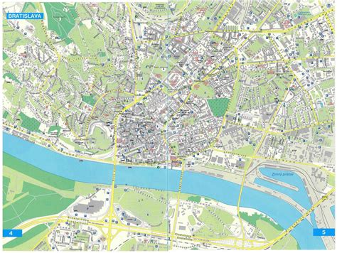 hostel mapa Bratislava Panenska