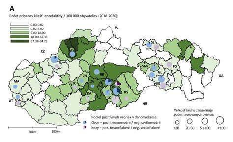 ilustrativna mapa regiónov s najvyšším podielom preventívnych prehliadok
