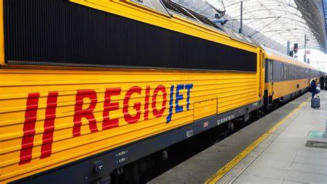 Interaktívna ukážka logistiky RegioJet