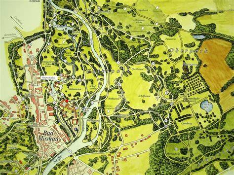 Mapa Memento Parku a okolité štvrte