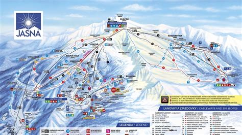 infografika: poloha vleku Jasná a okolie