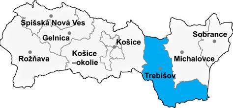 hotely Trebišov mapa