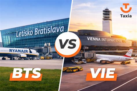 Bratislava mesto a letisko vs zimu