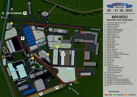 edukativna mapa areálu Nestville Park