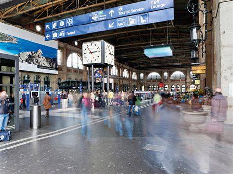 Wien Hauptbahnhof Zürich HB uzly cestovania