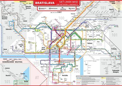 Mapa autobusových spojení Zvolen Bratislava