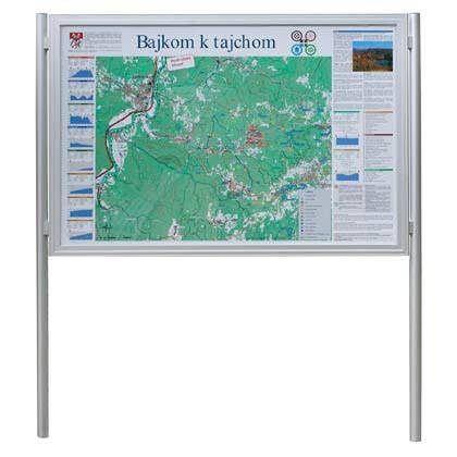 informačné tabule na trase