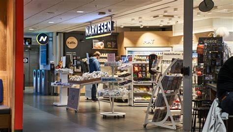 kiosk og servering om bord