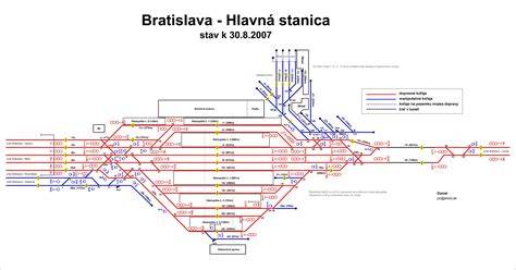 Železničná stanica Bratislava hl. st. s vykoľajovacou situáciou