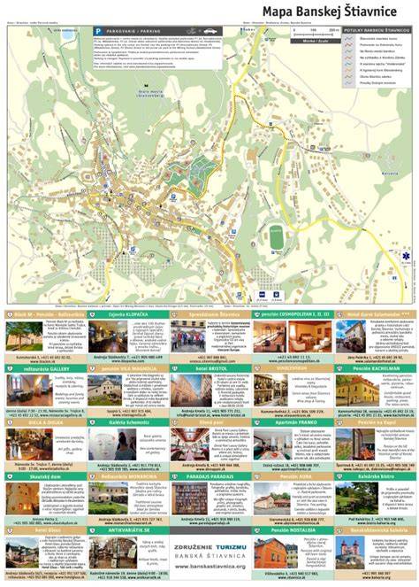 mapa Banskej Štiavnice k Pamätnému mestu