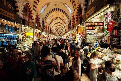 Veľký bazár a Egyptský bazár - trhová atmosféra