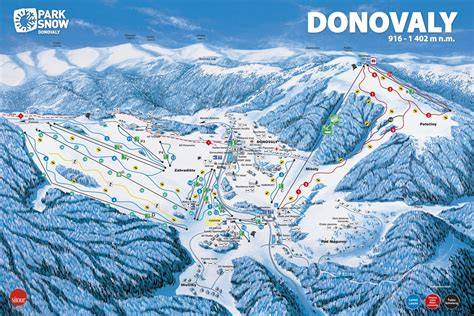 Park Snow Donovaly lyžiarske zjazdovky
