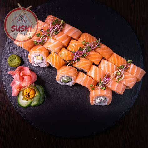 gurmánska ponuka a sushi bar