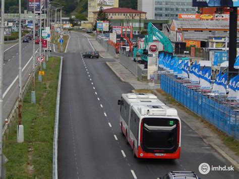 grafické znázornenie trás autobusových liniek