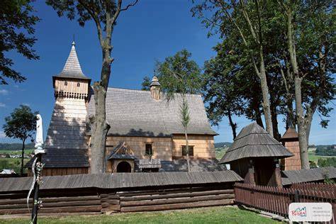 poľsko - drevené kostolíky