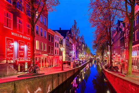 obrazy Red Light District a coffee shop